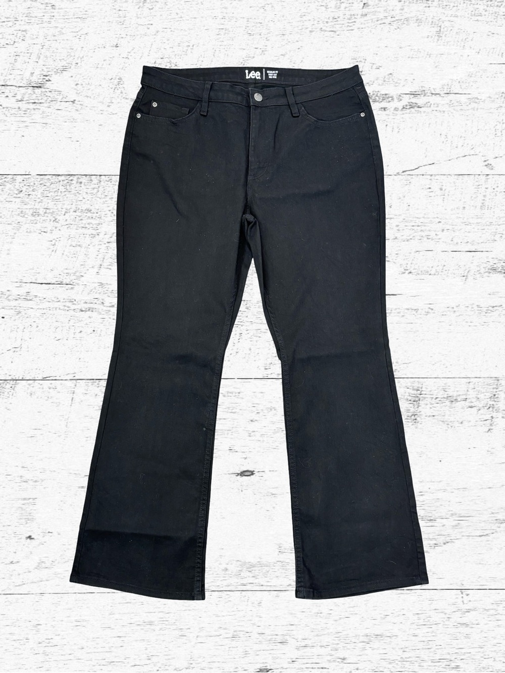 Lee Women's Black Boot Cut Jeans - Subtle Flare
